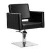 Friseurstuhl Gabbiano Ankara Schwarz