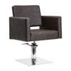 Friseurstuhl Gabbiano Ankara Braun