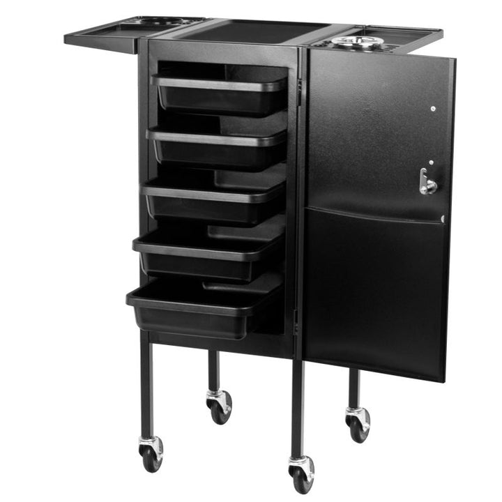 Friseurwagen Gabbiano Deluxe 500 Schwarz 8
