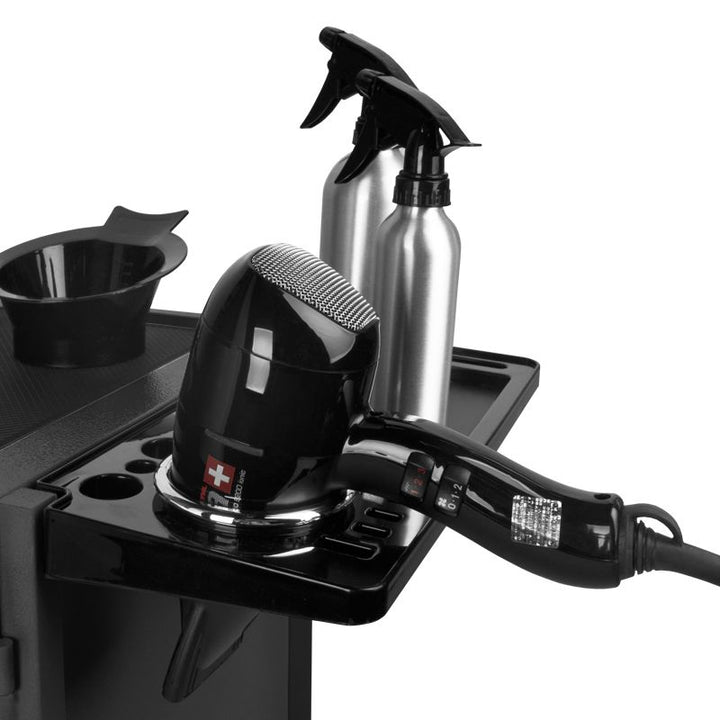 Friseurwagen Gabbiano Deluxe 500 Schwarz 12