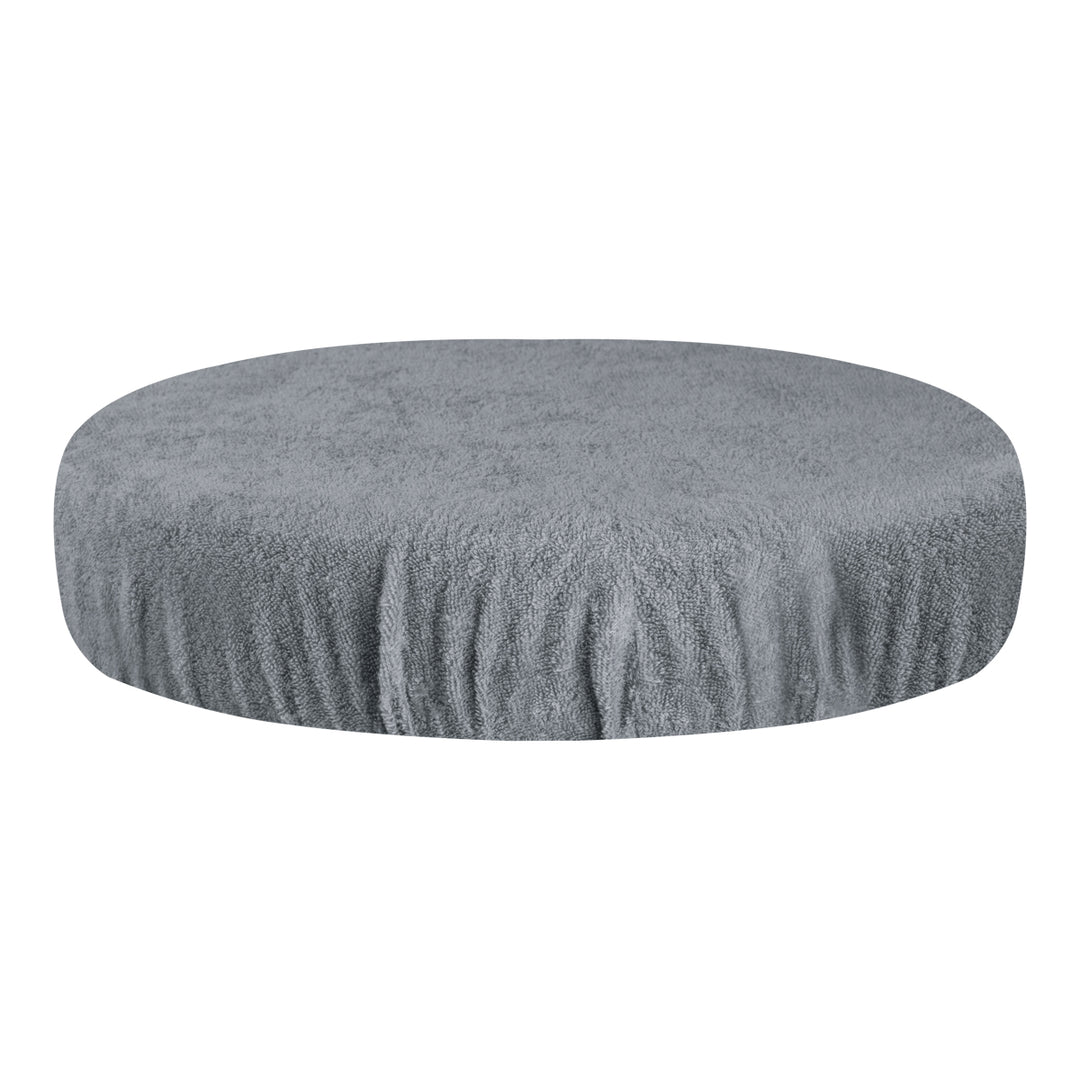 Stuhlhusse Arbeitshocker Terry Grau 1