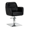 Friseurstuhl Gabbiano Monaco Schwarz