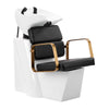 Friseur Waschbecken Gabbiano Porto Gold-Schwarz