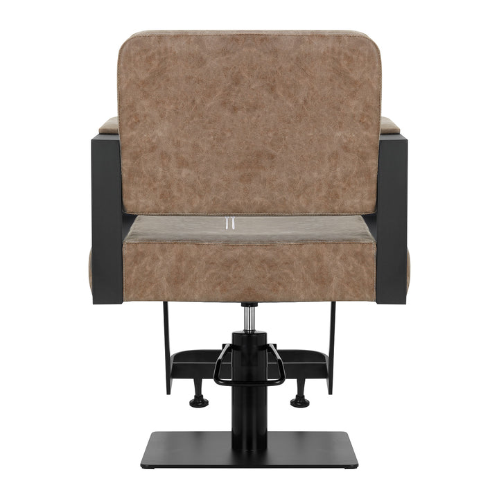 Friseurstuhl Gabbiano Modena Alt Braun 4