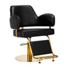 Friseurstuhl Gabbiano Linz NQ Gold-Schwarz