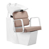 Friseur Waschbecken Gabbiano Porto Weiß-Beige