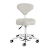 Rollhocker Höhenverstellbar mit Lehne Azzurro 156F Grau