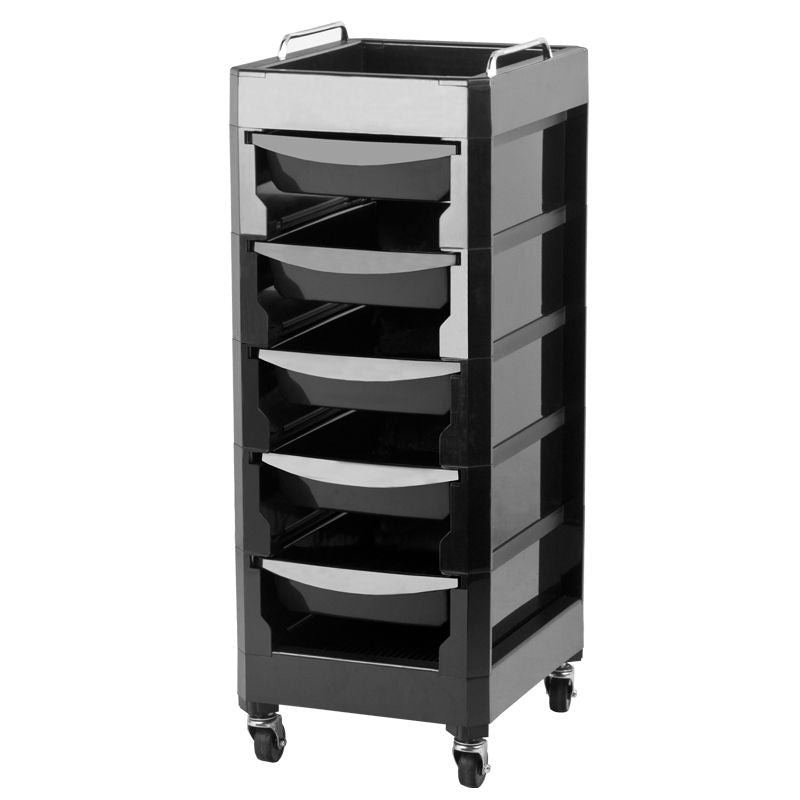 Friseurwagen Gabbiano 030 Schwarz 1
