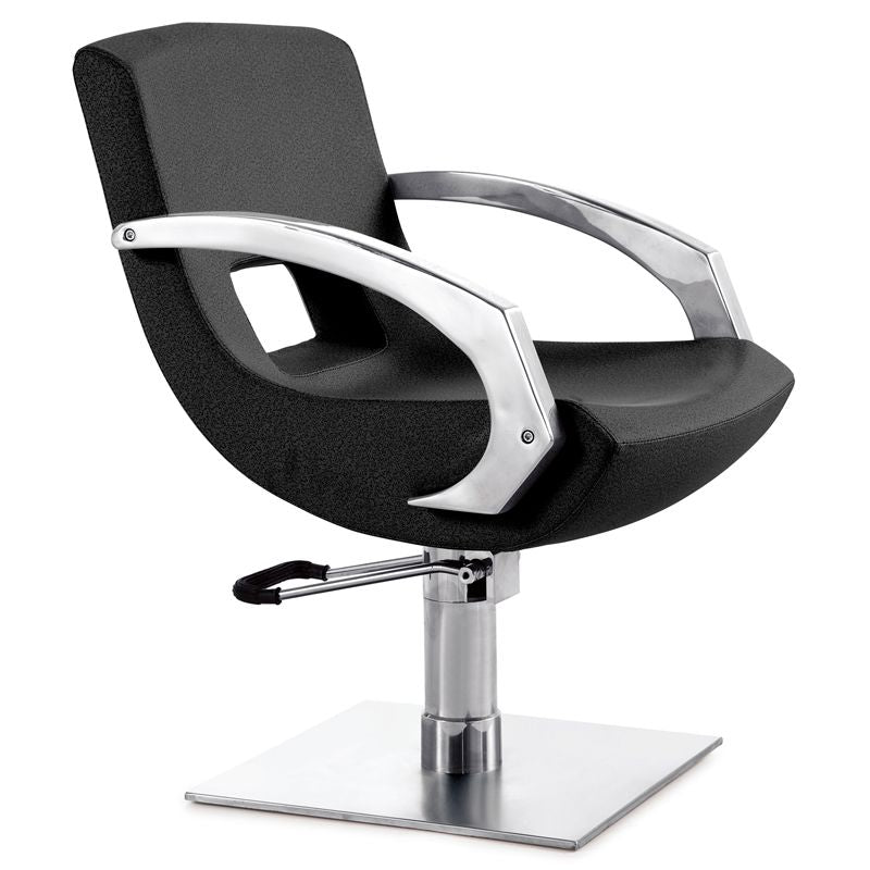 Friseurstuhl Gabbiano Q-3111 Schwarz 1