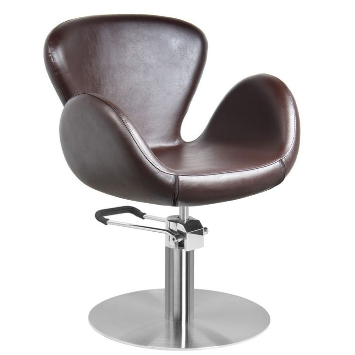 Friseurstuhl Gabbiano Amsterdam Braun