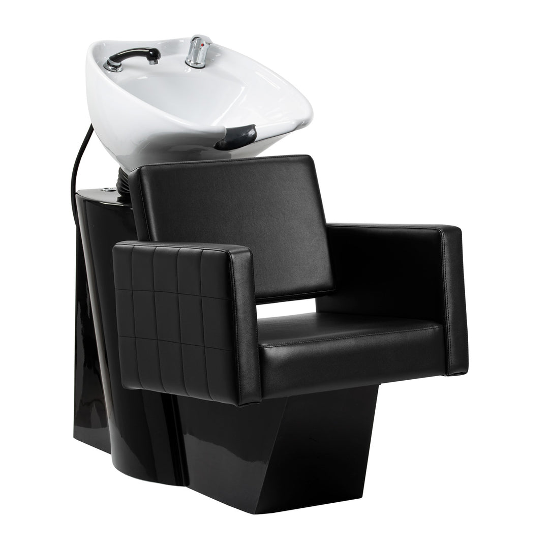 Friseur Waschbecken Gabbiano Ankara Schwarz
