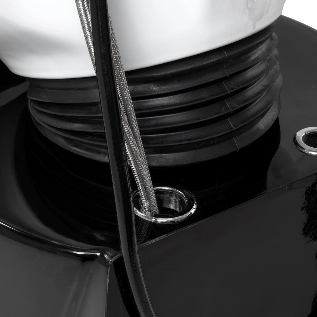 Friseur Waschbecken Gabbiano Ankara Schwarz - Bild 6
