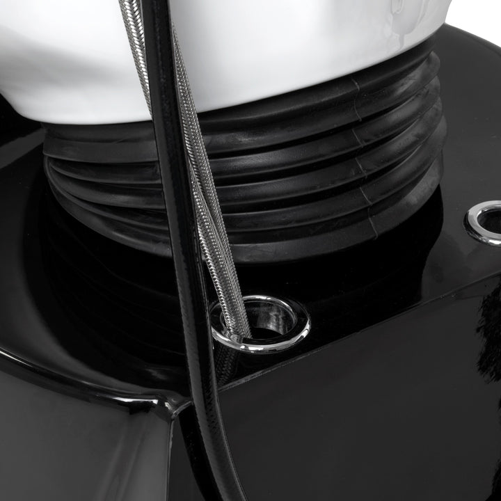 Friseur Waschbecken Gabbiano Ankara Schwarz - Bild 6
