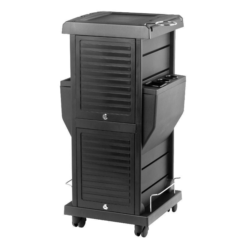 Friseurwagen Gabbiano 100C Schwarz