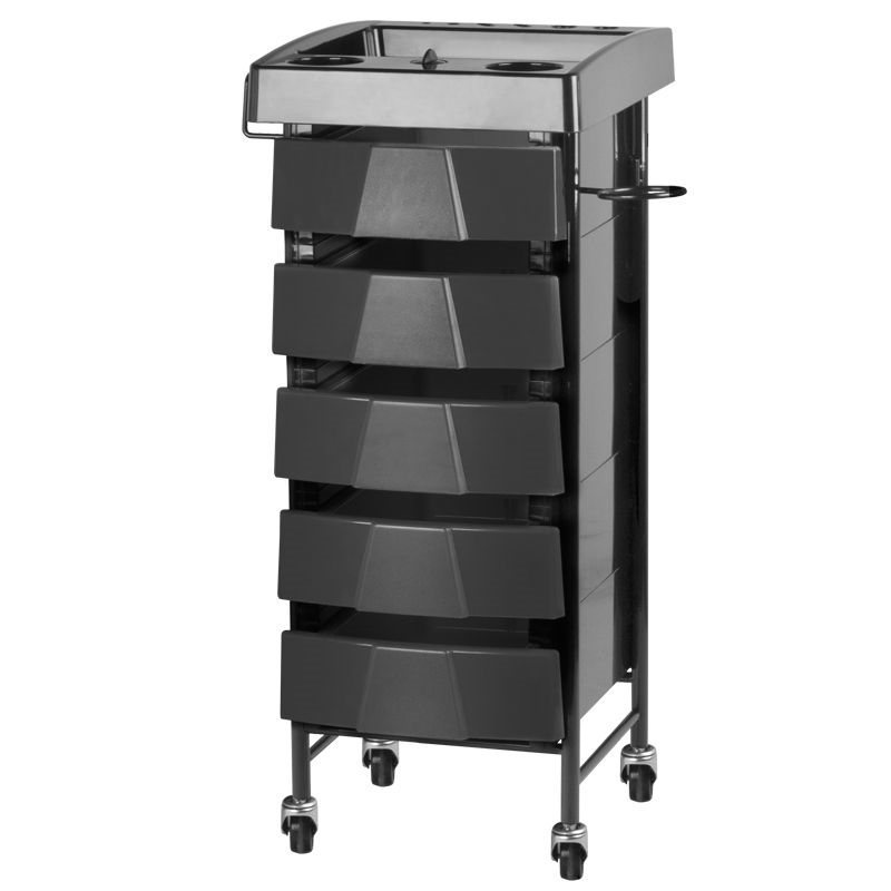 Friseurwagen Gabbiano 008 Schwarz