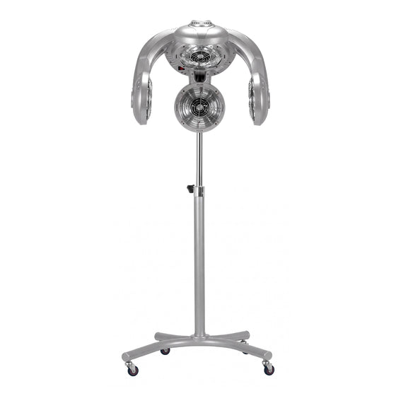 Infrarothaube Trockenhaube mit Stativ Gabbiano GL-505S Silber