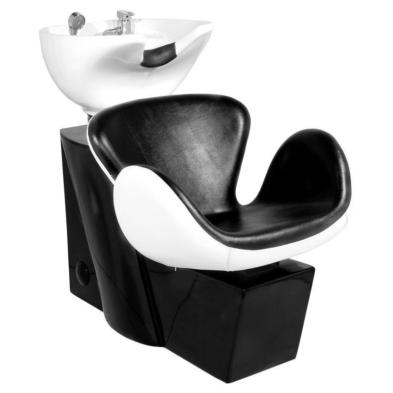 Waschanlage Gabbiano Amsterdam Schwarz-Weiß 1