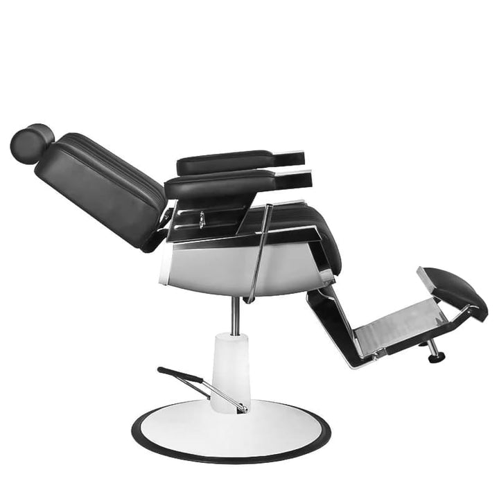 Barberstuhl Gabbiano Royal Schwarz - Bild 3