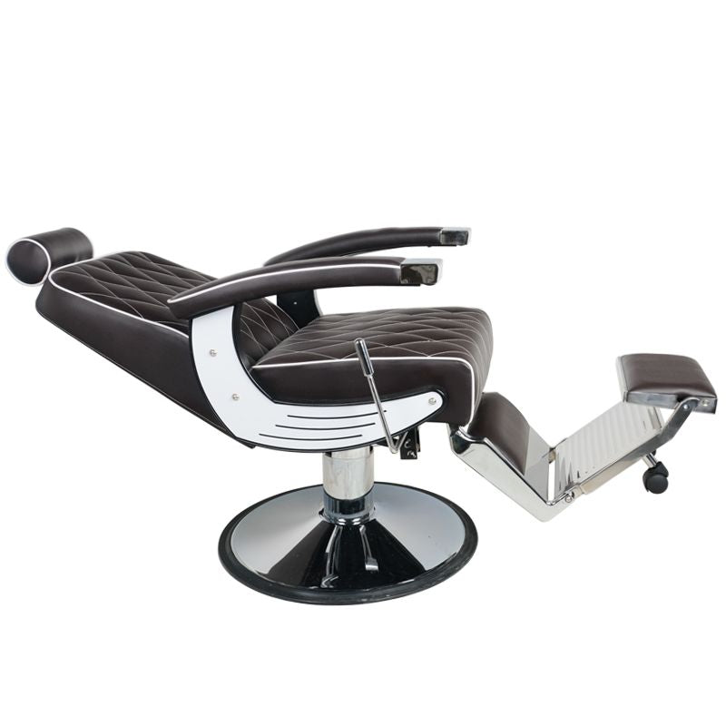 Barberstuhl Gabbiano Imperial Braun - Bild 2