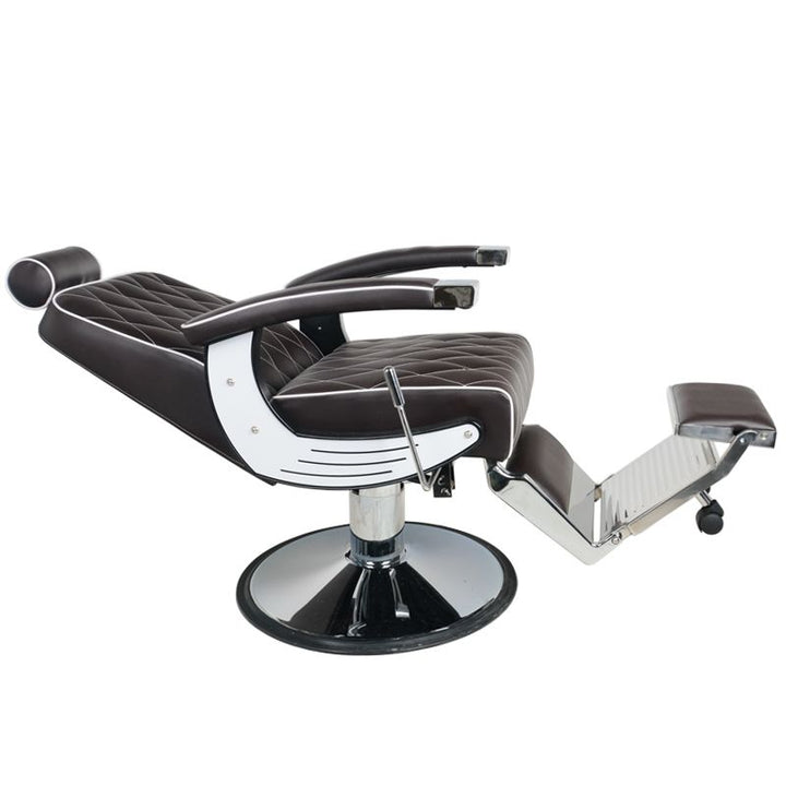 Barberstuhl Gabbiano Imperial Braun - Bild 2