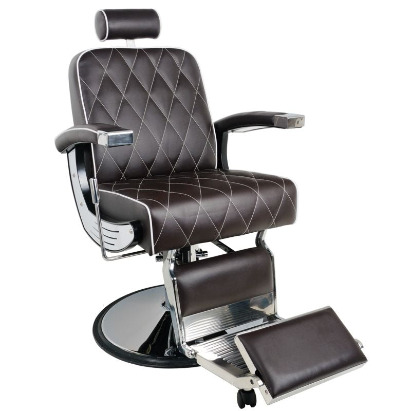 Barberstuhl Gabbiano Imperial Braun