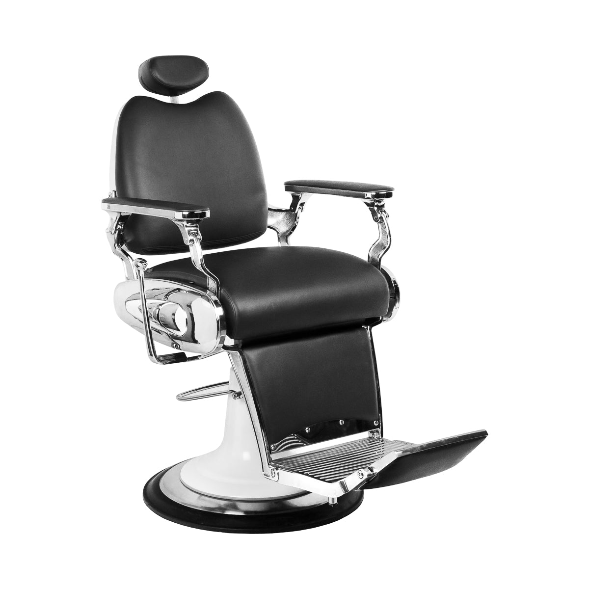 Barberstuhl Gabbiano Moto Style Schwarz