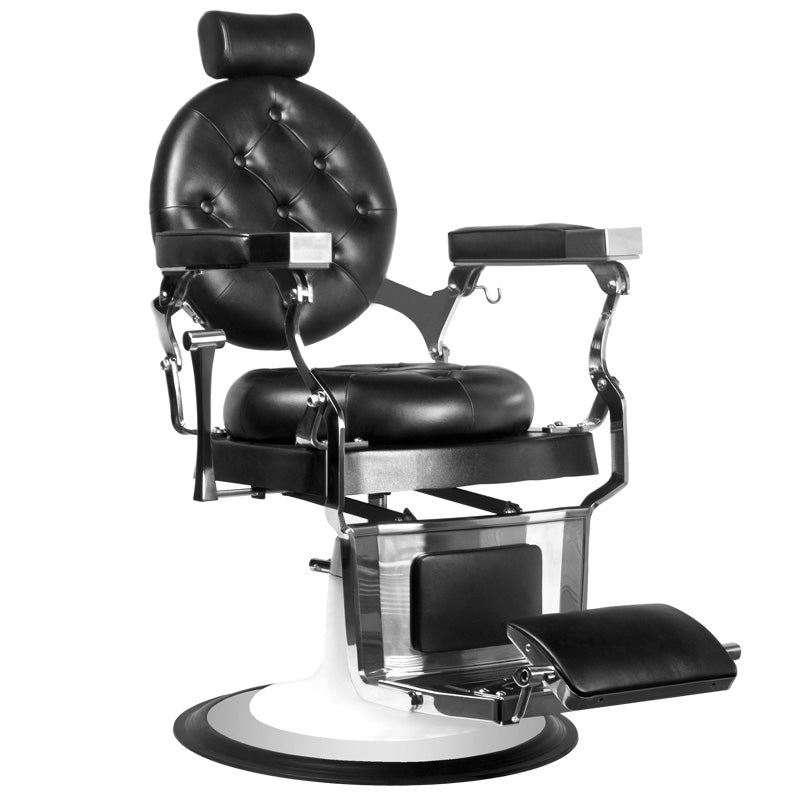 Barberstuhl Gabbiano Imperator Schwarz 1