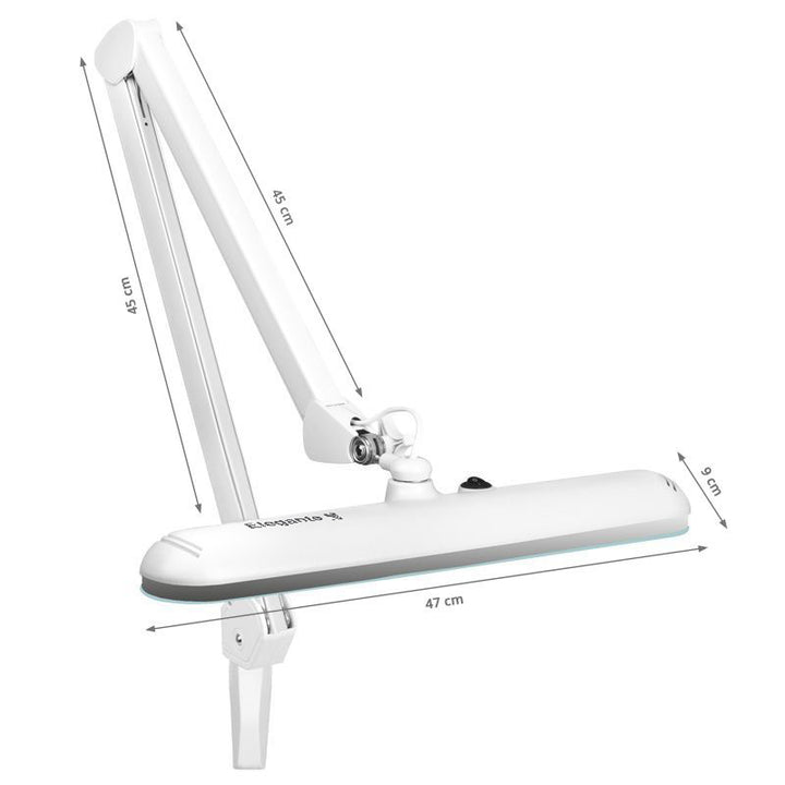 Kosmetiklampe LED mit Klemme Elegante 801S Weiß - Bild 8