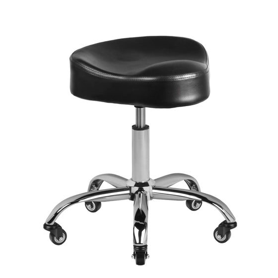 Rollhocker Höhenverstellbar Gabbiano A450 Schwarz