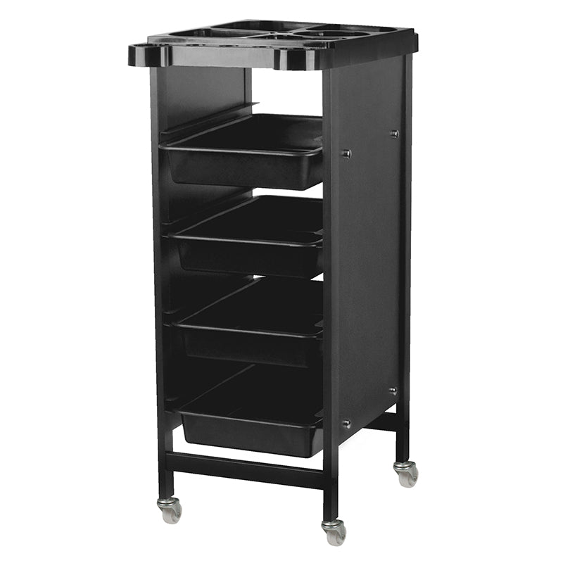 Friseurwagen Gabbiano 8-103 Schwarz 1
