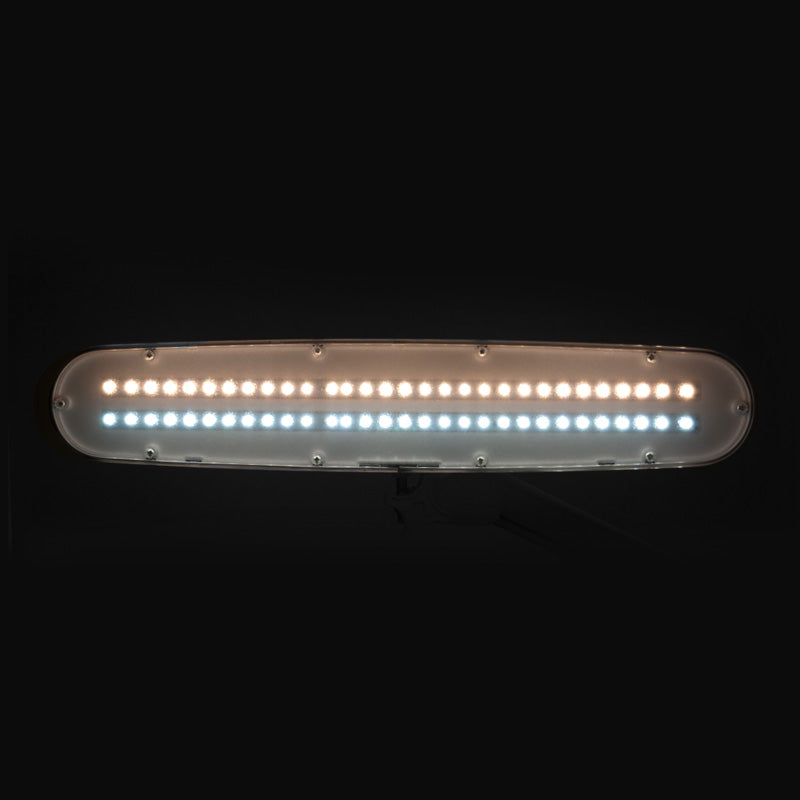 LED-Lampe mit Stativ und einstellbarer Farb- und Lichtintensität Elegante 801TL Weiß - Bild 5