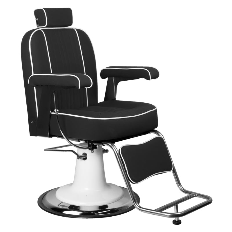 Barberstuhl Gabbiano Amadeo Schwarz
