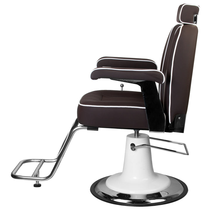 Barberstuhl Gabbiano Amadeo Braun - Bild 4
