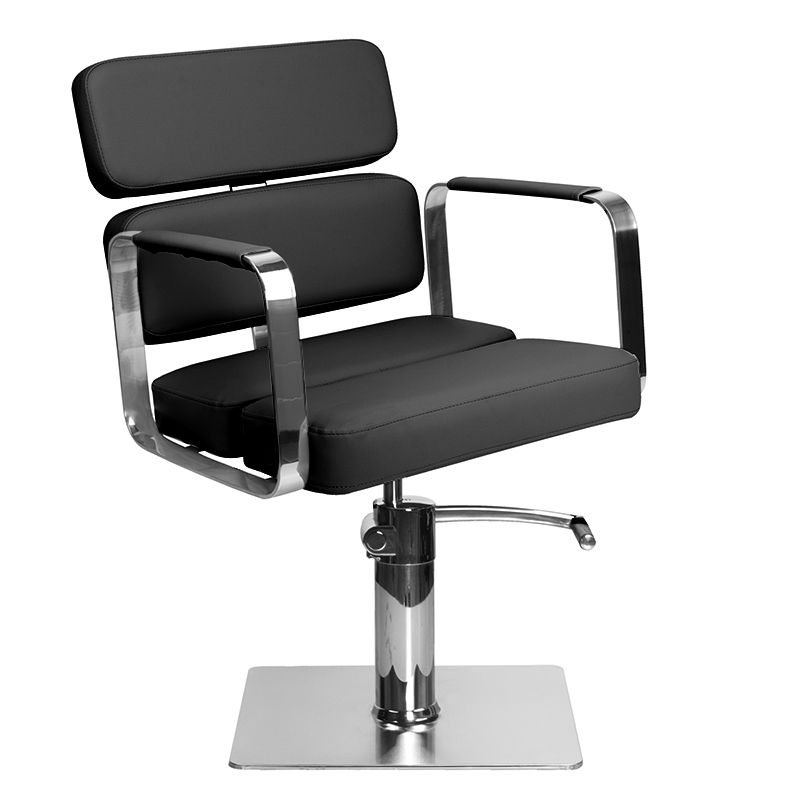 Friseurstuhl Gabbiano Porto Schwarz 1