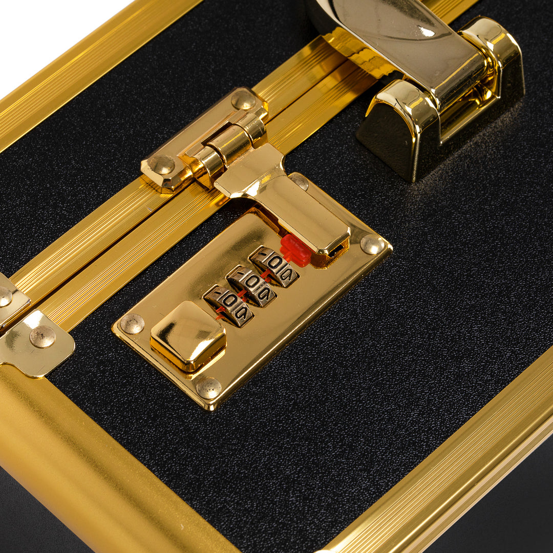 Friseurkoffer Barber Gold-Schwarz - Bild 5
