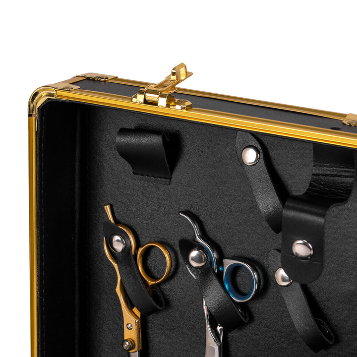 Friseurkoffer Barber Gold-Schwarz - Bild 6