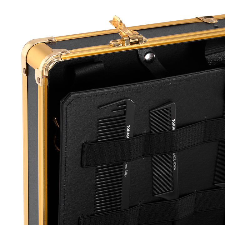 Friseurkoffer Barber Gold-Schwarz - Bild 7