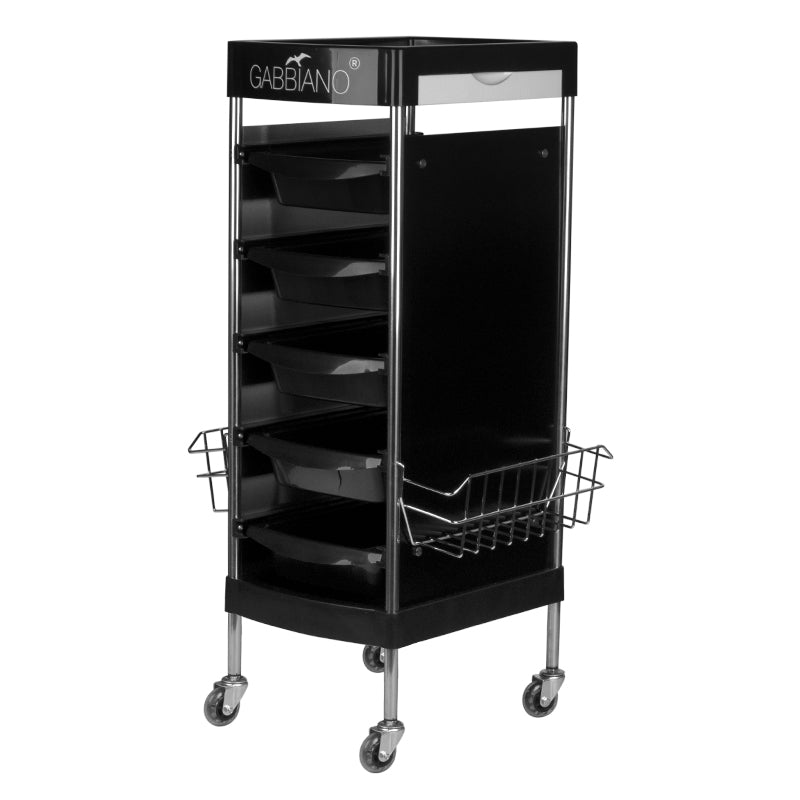Friseurwagen Gabbiano FX11E Schwarz