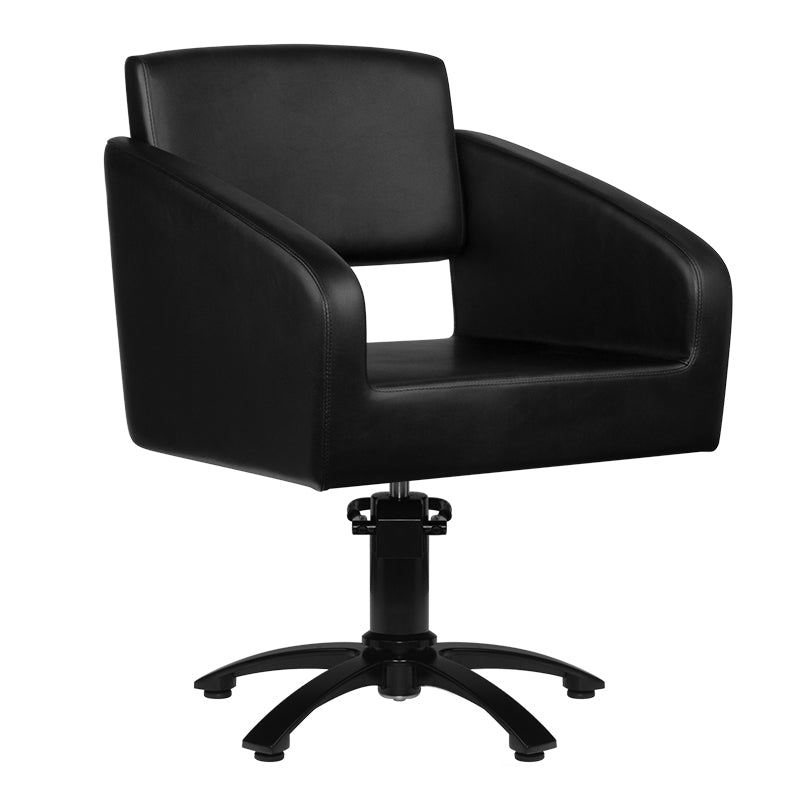 Friseurstuhl Gabbiano Bergen Schwarz