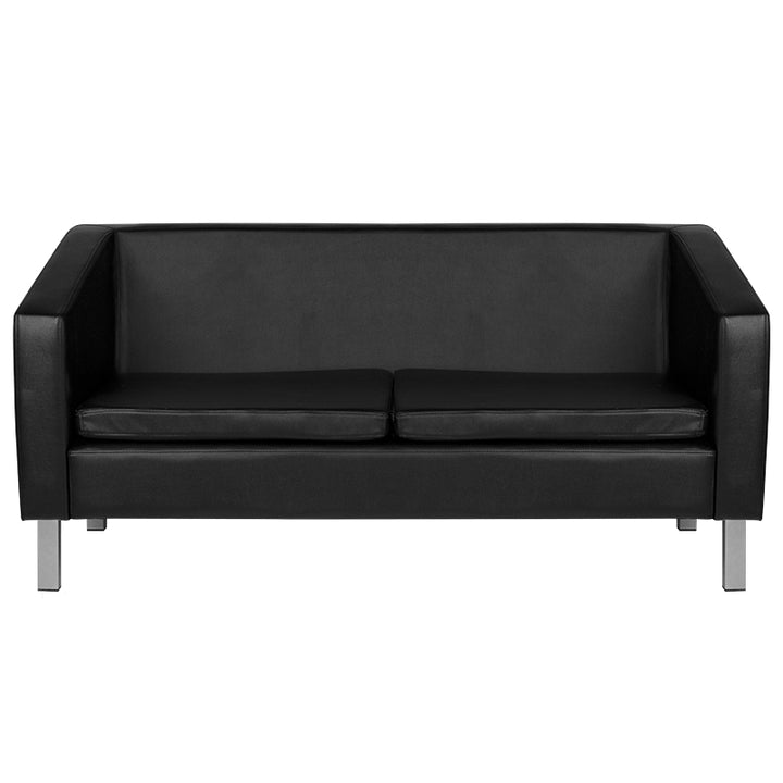 Wartezimmer Sofa Gabbiano BM18003 3-Sitzer Schwarz - Bild 2