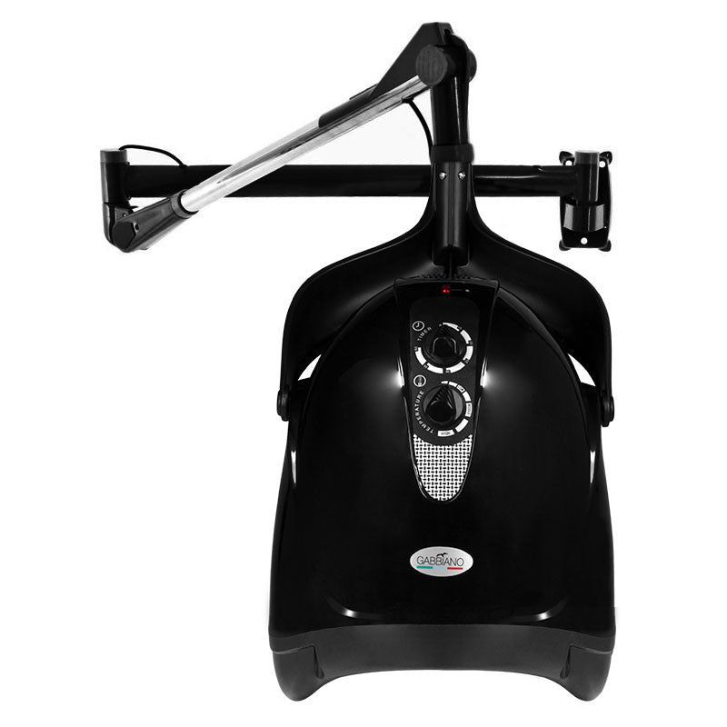 Gabbiano Trockenhaube mit Wandarm DX-201W Single Speed Schwarz 1