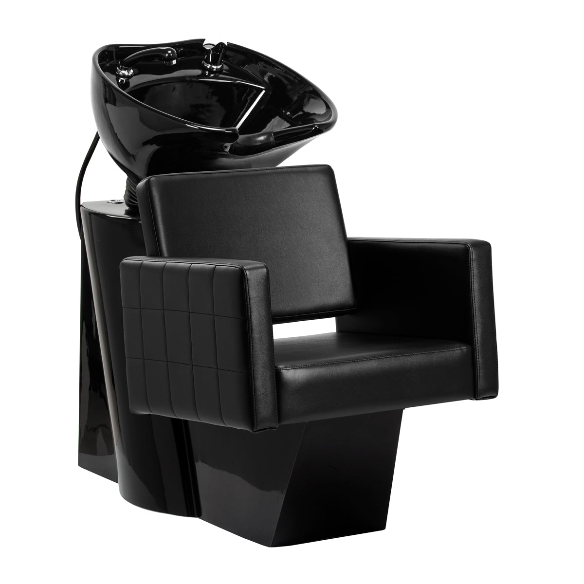Friseur Waschbecken Gabbiano Ankara Schwarz/Schwarz