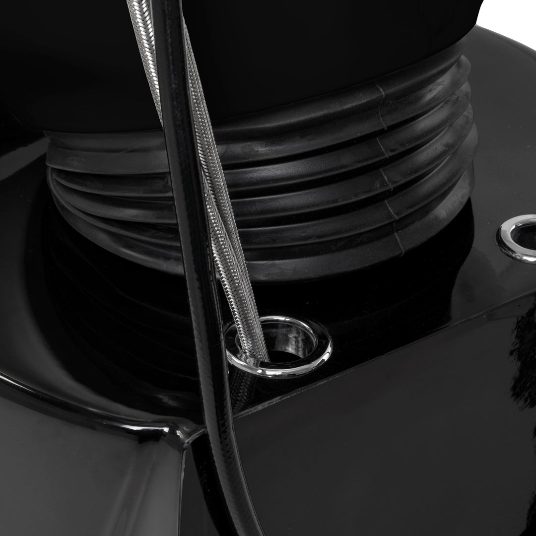 Friseur Waschbecken Gabbiano Ankara Schwarz/Schwarz - Bild 6