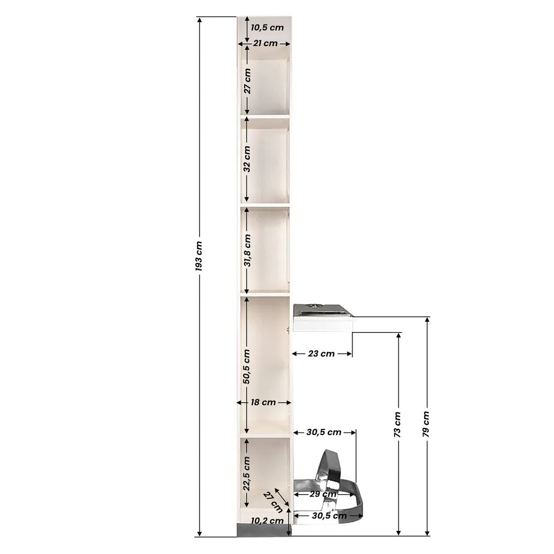 Bedienplatz Gabbiano B058 Parel - Bild 8