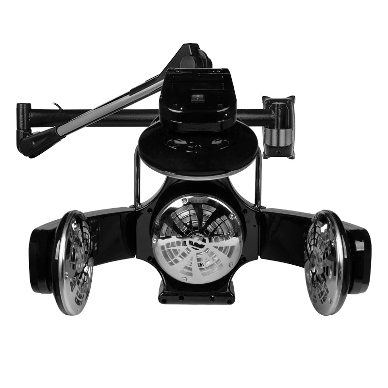 Infrarothaube Trockenhaube mit Wandarm Gabbiano 868A Schwarz