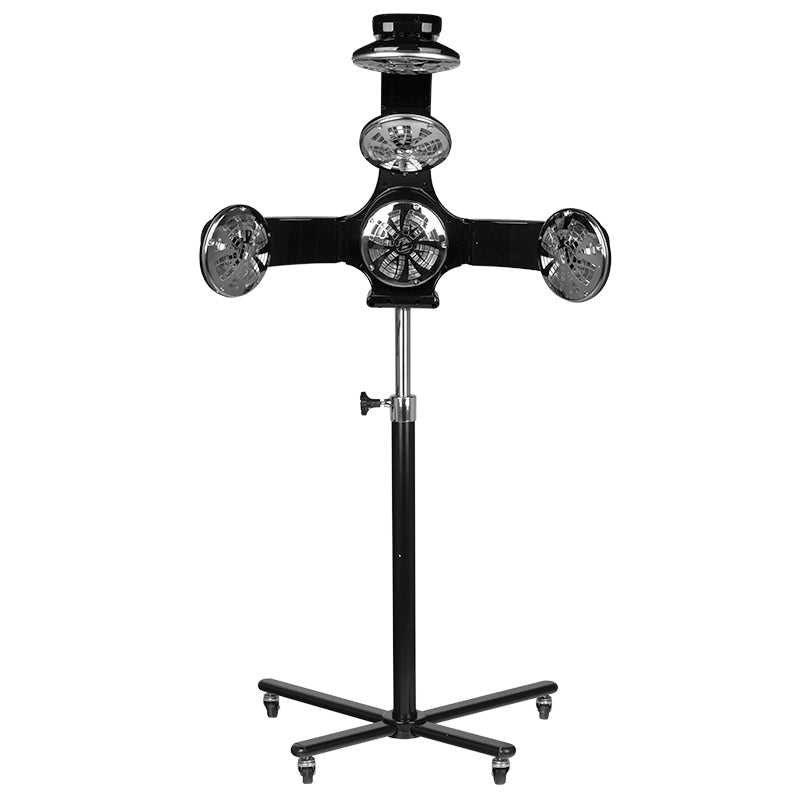 Infrarothaube Trockenhaube mit Stativ Gabbiano 868-1 Schwarz - Bild 5