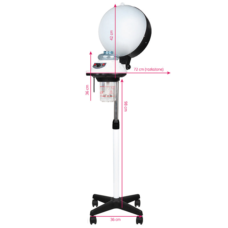 Haardampfer mit Stativ Gabbiano 658 - Bild 5
