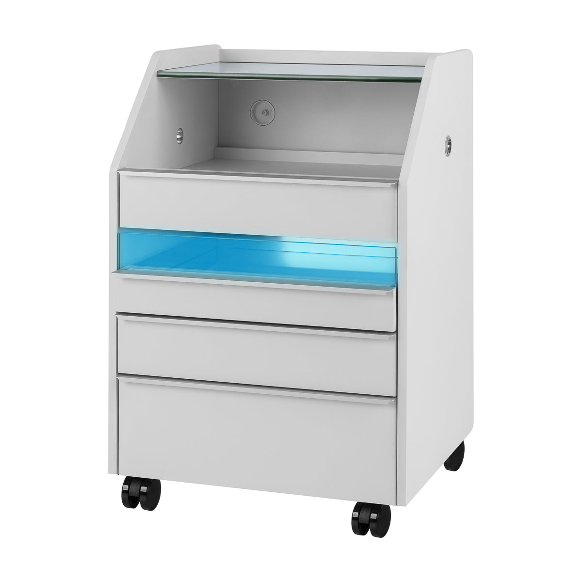 Arbeitshocker & Kosmetikwagen