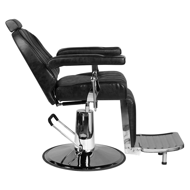 Barberstuhl Hair System SM138 Schwarz 3