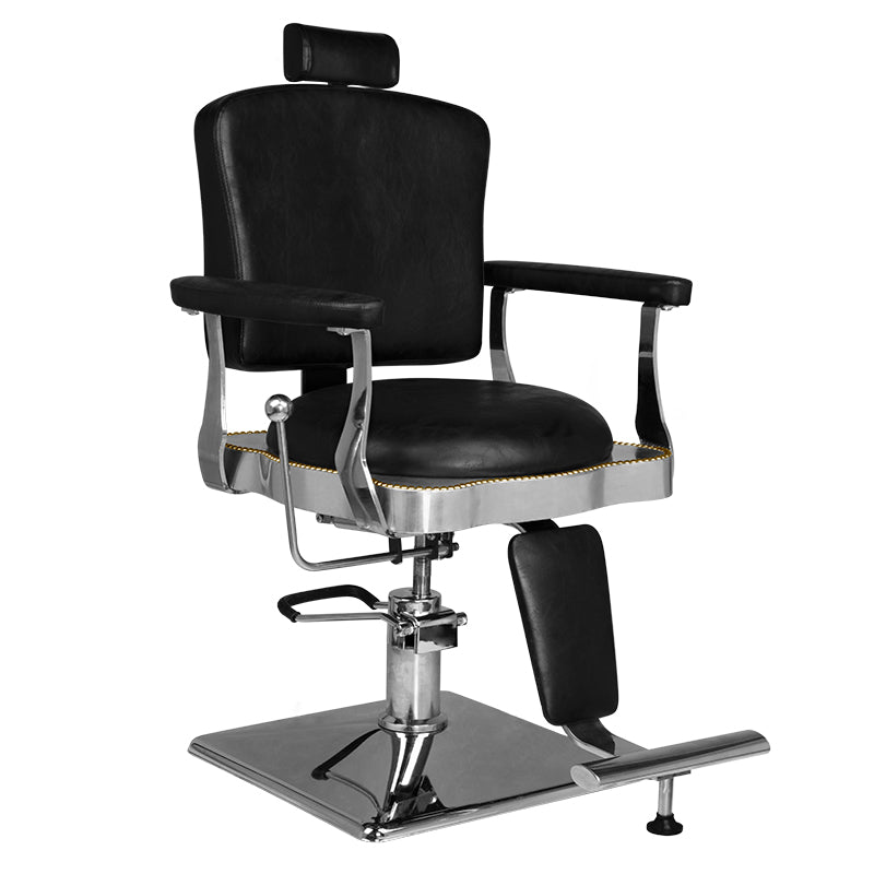 Barberstuhl Hair System SM180 Schwarz 1